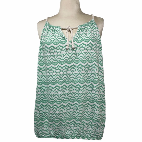 Fun Boho Hippie Tank With Rope Tie Front - Picture 15 of 16